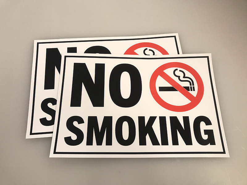 No Smoking Decal
